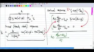 Calculating the total response including initial conditions