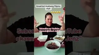My breakfast routine in the morning before 12 noon part 2 @CookingEatingFood  #filipinofood