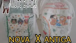 NOVA FRALDA HUGGIES SUPREME CARE ROUPINHA DA DISNEY | O QUE MUDOU? | COMPARANDO COM A DA MÔNICA