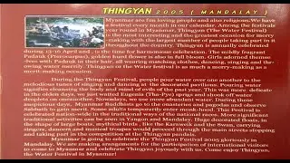 Songkran / Thingyan in Mandalay, Part-2