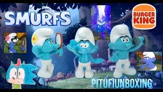 BURGER KING - PITUFOS parte 2 - Vanidoso, Fortachon y sin nombre - 2025 #smurfs #burgerking #movie