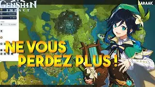 TROUVEZ TOUS CE DONT VOUS AVEZ BESOIN ! PRÉSENTATION DE L'INTERACTIVE MAP - GENSHIN IMPACT
