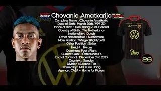 Chovanie Amatkarijo | Left Wing 99' 🇳🇱🇸🇷