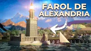 Os SEGREDOS do Farol de Alexandria! - Maravilhas do Mundo Antigo