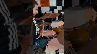 Sometimes I like to play my cymbals very softly in opposition to a solid snare/bass drum beat.#drums