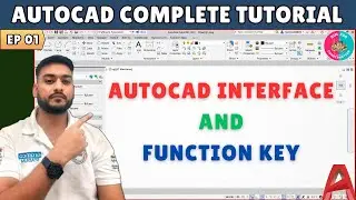#01 AutoCAD Basics for Beginners in Hindi | Mechanical & Civil Engineering