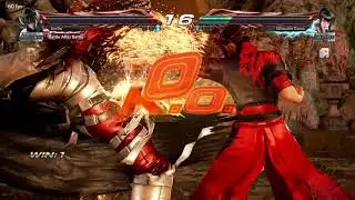 Arrr0w (Devil Jin) Vs Silhouette Dance (Kazumi) Match 1