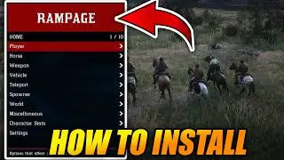 How to INSTALL RAMPAGE TRAINER in RED DEAD REDEMPTION 2 FULL GUIDE