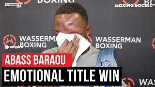 EMOTIONAL! Abass Baraou Reduced To Tears After Sam Eggington War