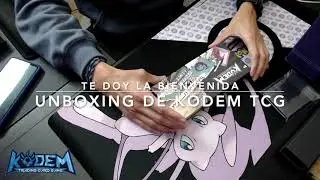 Unboxing de Kódem TCG - Triple Mazo Estructurado