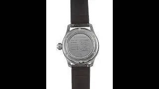 Watch Angels Design Type B-Uhr  "Baumuster B"  Monopusher COSC Chronograph with blue dial.