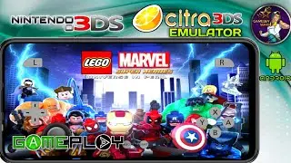 LEGO Marvel Super Heroes: Universe in Peril Game Test (Nintendo 3ds) on Android | Citra 3DS Emulator