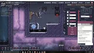 Oxygen Not Included QoL3 fertilizer cooker to dirt  to sand Test