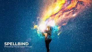 Spellbind - Photoshop Manipulation Process
