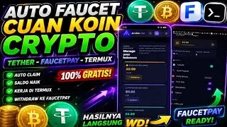 🔥 Auto Faucet Crypto 2026 | Termux + FaucetPay | Full Tutorial