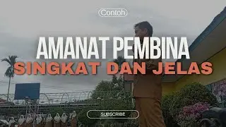 amanat pembina upacara yang singkat dan jelas sd