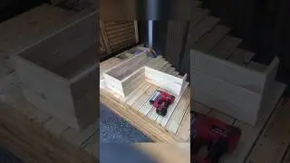 Кашпо из дерева как сделать 🧤🌱