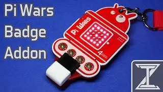 3D Printed Battery Backpack for PiWars Badge
