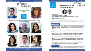 Webinars SEBBM - Elevator Pitch 2