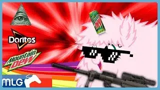 MLG PINK FLUFFY UNICORNS SONG (My Little Pony)