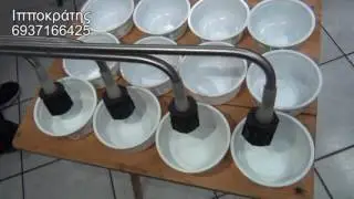 Greek traditional yogurt filling machine