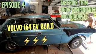 1975 Volvo 164 Electric EV build - Part 4 - Door components/Trim 140 164