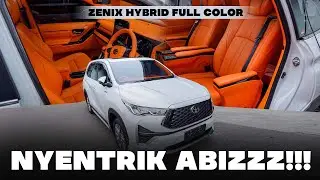 LAGI!! INNOVA ZENIX RASA BISNIS CLASS, DENGAN WARNA FULL COLOR ORANGE!! SALFOK SAMA INTERIORNYA!!