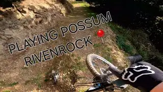 PLAYING POSSUM AT RIVENROCK #mtb #bike #pov