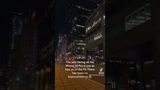 The iPhone 14 Pro lens flare issue is just as bad as it was on the iPhone 13. 