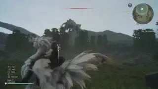 Final Fantasy XV Funny Glitches - Transparent Ignis & Floating Monster!