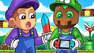 JUGAMOS MINECRAFT POR PRIMERA VEZ EN NINTENDO SWITCH! 😱😂