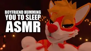 [Furry ASMR] Boyfriend humming you back to sleep (gentle hums and pets) 🎶