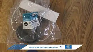 Philips Rabbit Ears Indoor TV Antenna Unboxing