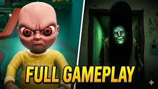 I FINALLY BEAT HIM! 👶🌕 The Baby In Yellow: Crown Childcare FULL ENDING (Scary)
