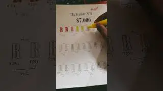 IRA Progress #ira #savingchallenge