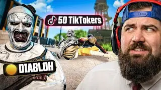 Can 50 YY TIKTOKERS beat Diabloh?