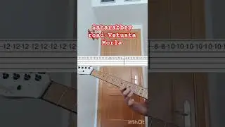 HOW TO PLAY SAHARABEY ROAD BY VETUSTA MORLA #guitar #tabs #vetustamorla