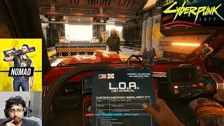 Cyberpunk 2077: First Impression | Nomad Gameplay