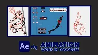 Spiderman After effects rig animation | Work in progress