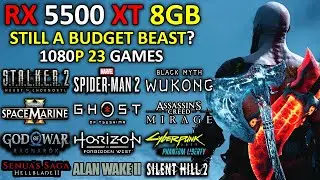 RX 5500 XT in 2025 – Still a Budget Beast? FSR 3 + FG 23 Games Tested!
