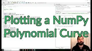Plotting a NumPy Polynomial with Matplotlib