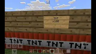 Minecraft TNT x100 без модов
