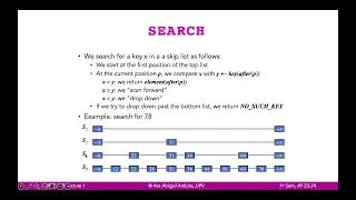 2 - Skip Lists Search