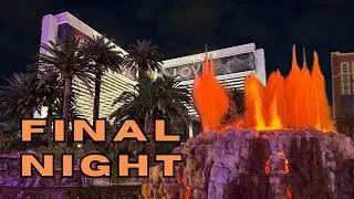 Mirage Las Vegas Final Night Volcano Show - Full Uncut Version