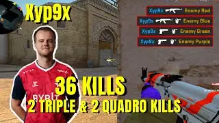 Xyp9x Dust 2 POV - 36kills - 3 Triples ＆2 Quadros - Ace - CSGO Xyp9x POV!