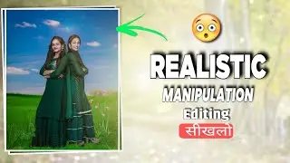 Girls photo editing | How to change Girl's photo background | Girls photo realistic manipulation 🔥🔥🔥