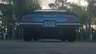 1970 Trans Am Sound Clip Revs