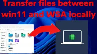File Transfer Between WSA and Windows 11