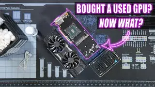 Testing & Restoring A Used Mining GPU