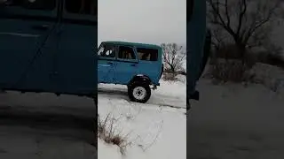 Затяжной снежный подъем #offroad #duster #niva #toyota #уаз